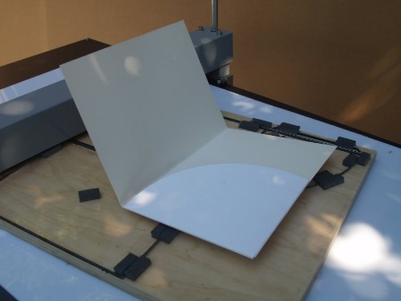 Paperfox HA-2 asztal tartóprofillal mappa készítéshez